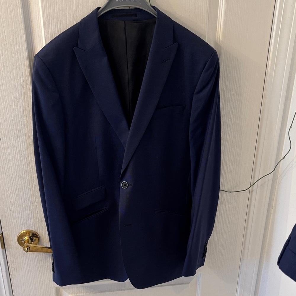 Tessuto Menswear Navy Blazer